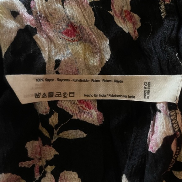Intimately by Free People Floral Full Length Spaghetti Strap Dress - Picture 5 of 5